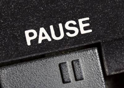 The Power of Pausing